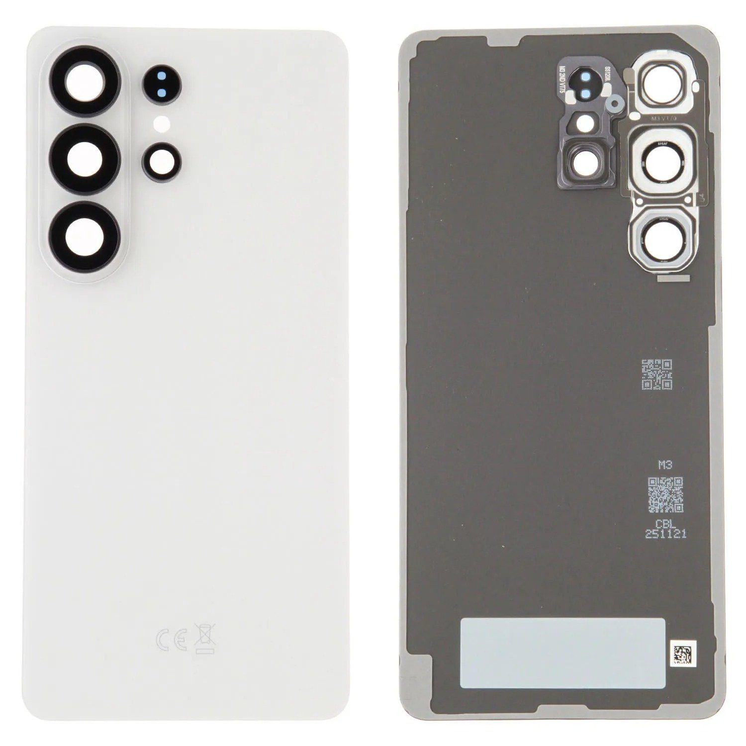 Compatible Replacement Samsung Galaxy S26 Ultra 5G Back Panel Battery Cover Replacement – Black, Gold, White & Grey Color: WHITE